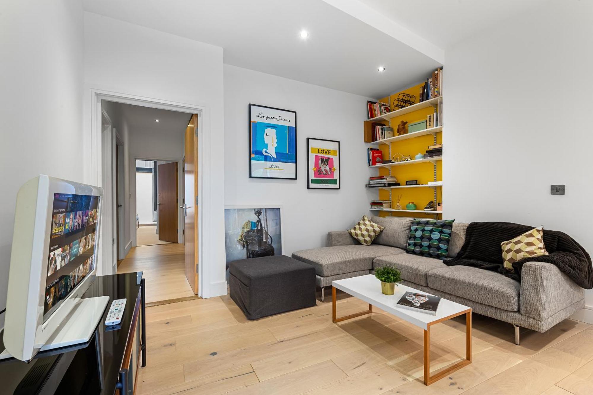 Trendy 2 Bed Flat In Greenwich With Car Parking Londres Extérieur photo